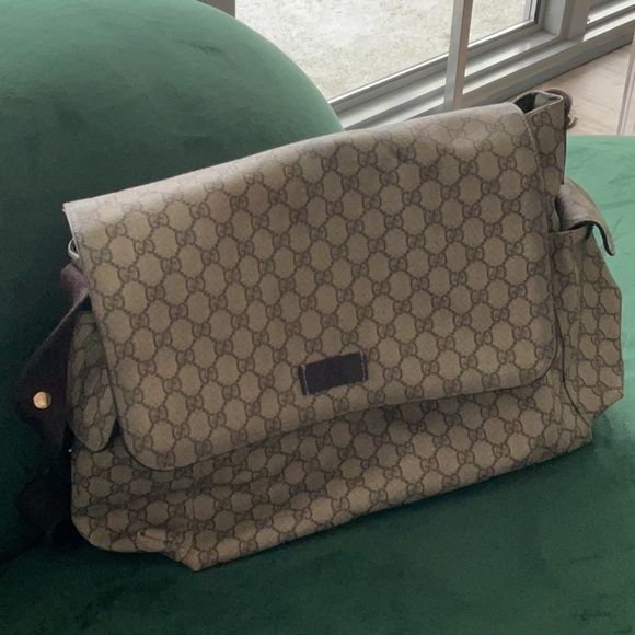 Gucci Brown Messenger Bag